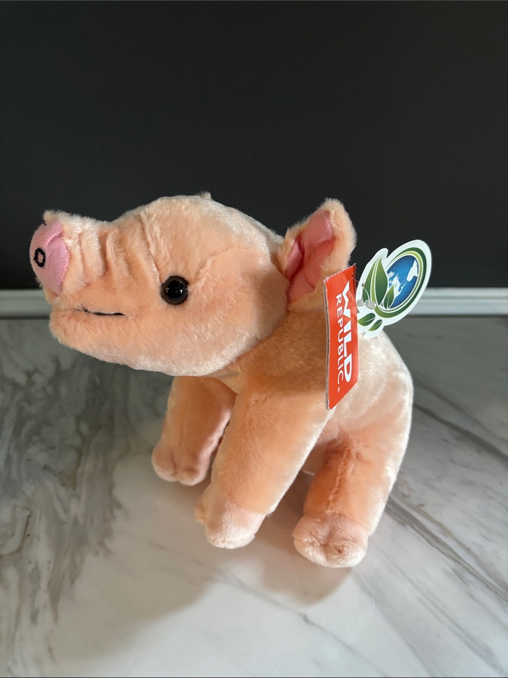 Wild Republic Mini Baby Pig Plush Stuffed Animal NWT